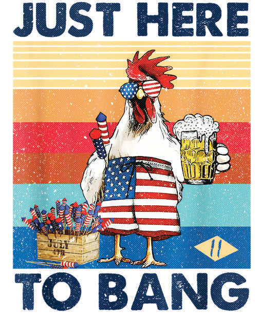 JUST HERE TO BANG Sticker