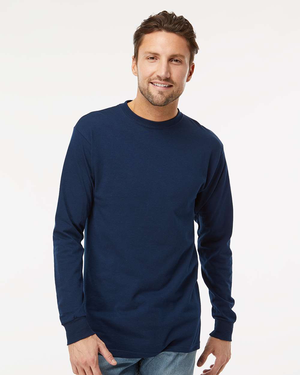 M&O Gold Soft Touch Long Sleeve T-Shirt - 4820