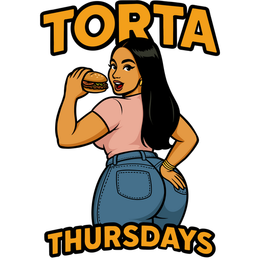 Torta Thursday T1 Die Cut Sticker