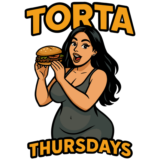 Torta Thursday T2 Die Cut Sticker