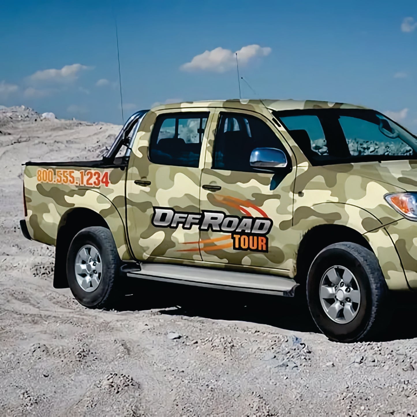 Economy Printed Full Vehicle Wrapping