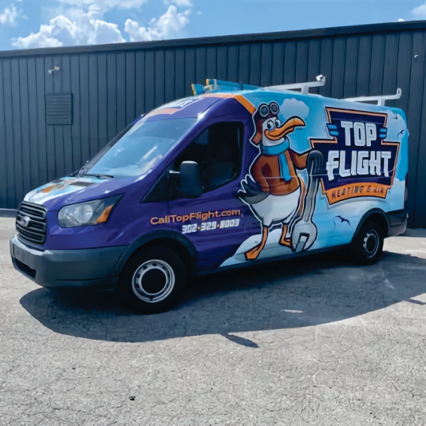 Economy Printed Full Vehicle Wrapping