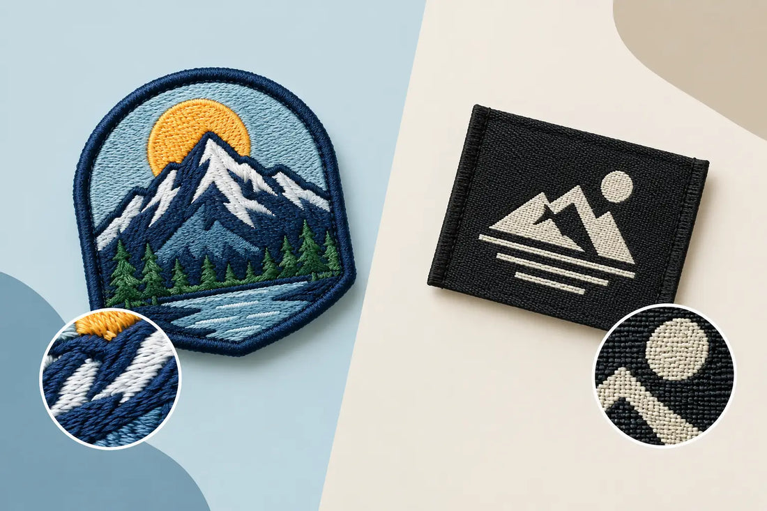 Embroidered Patches Versus Woven Labels