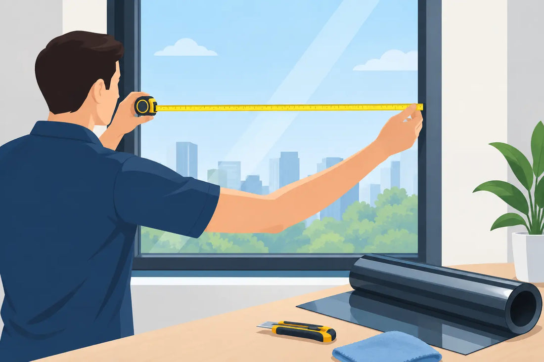 How to Measure Window Film for a Clean Fit