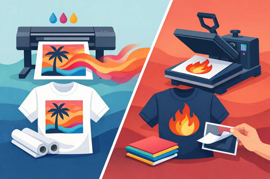 Sublimation vs Heat Transfer for Custom Apparel