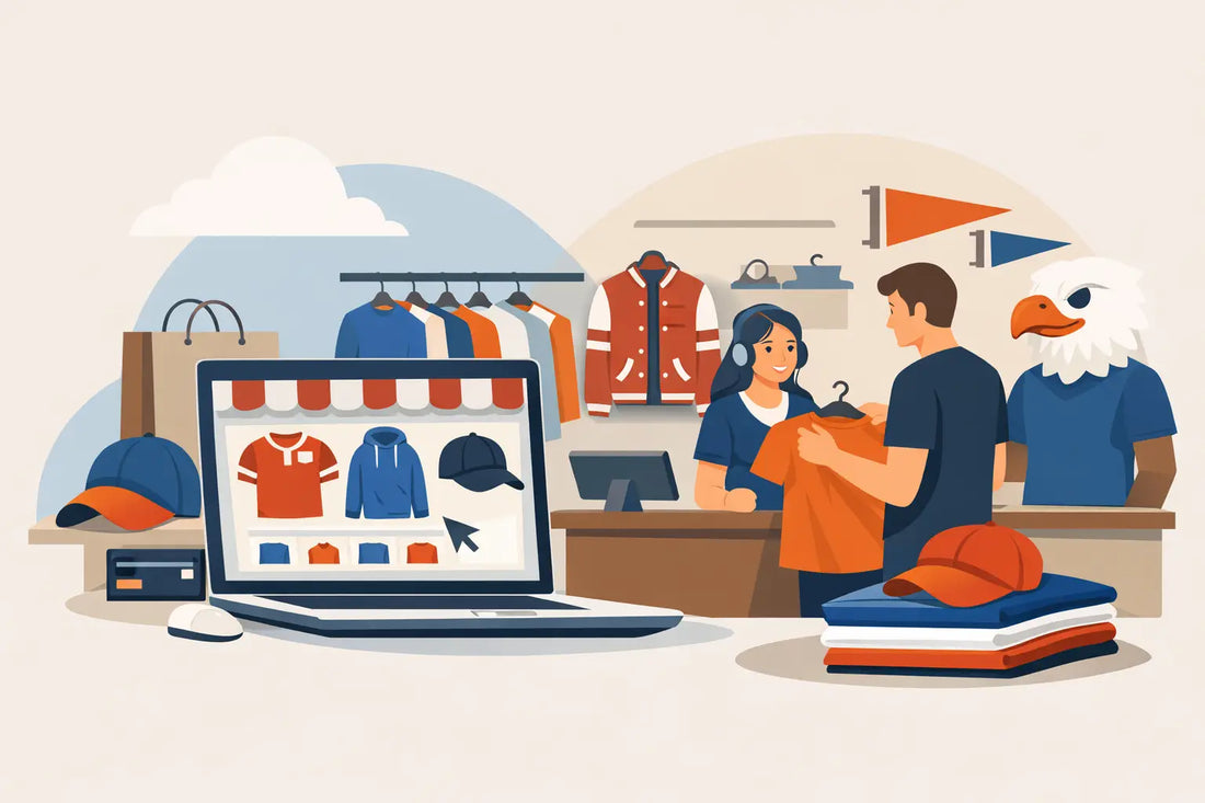 12 School Spirit Wear Store Examples