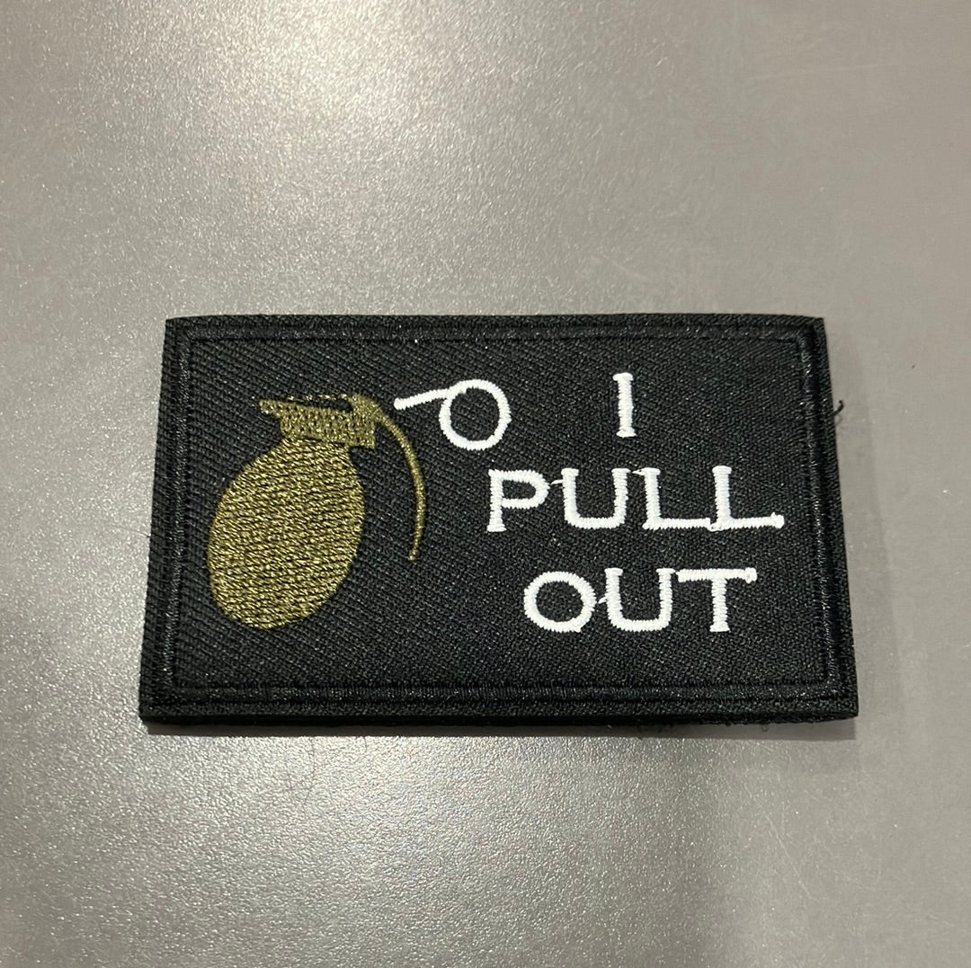 I Pull Out Patch
