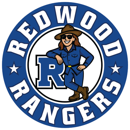 Redwood Ranger Female Sticker