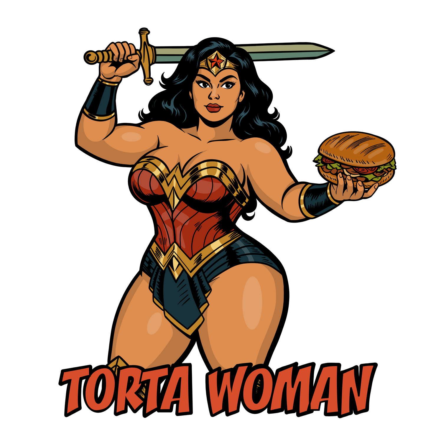 Torta Woman - Sua Sponte Design