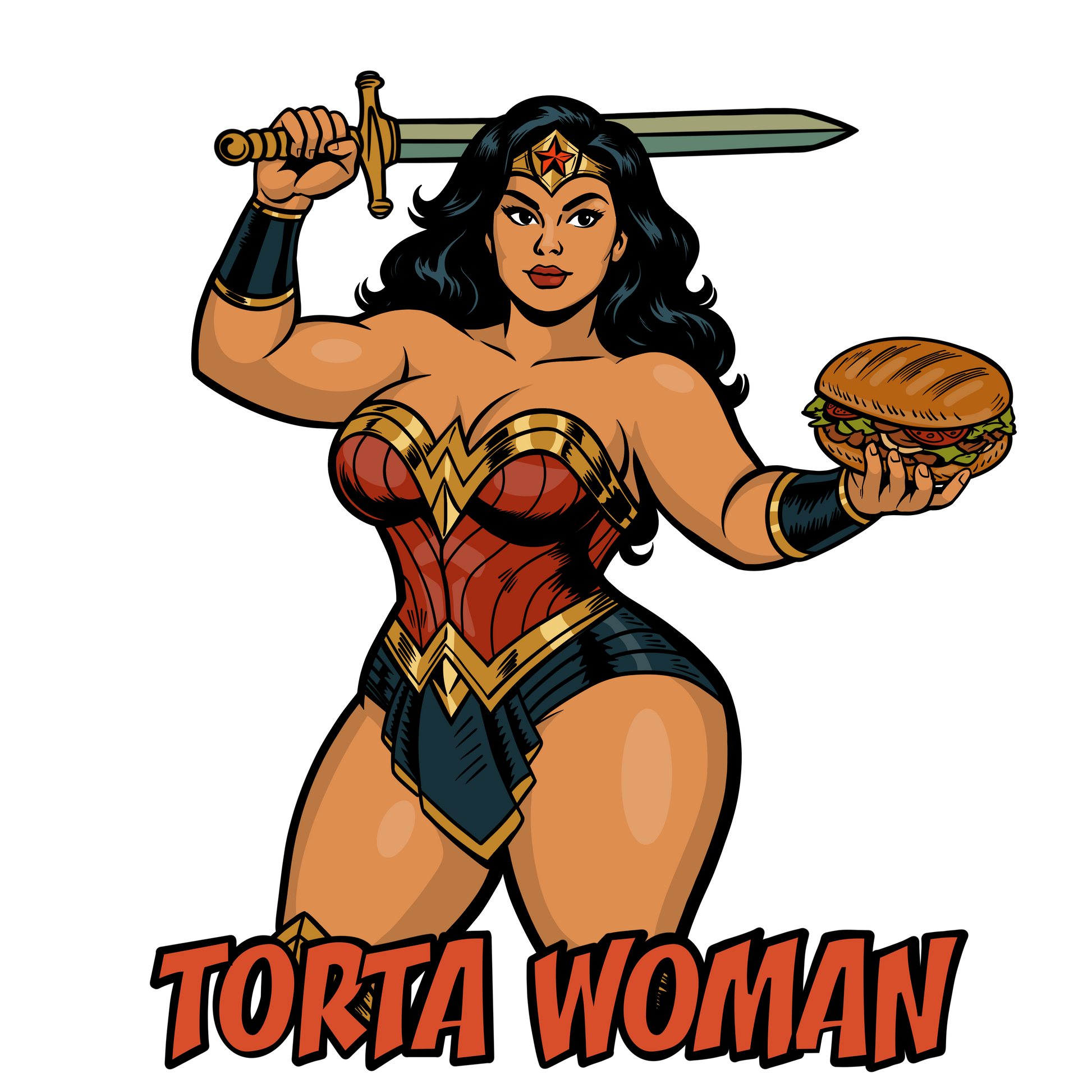 Torta Woman - Sua Sponte Design