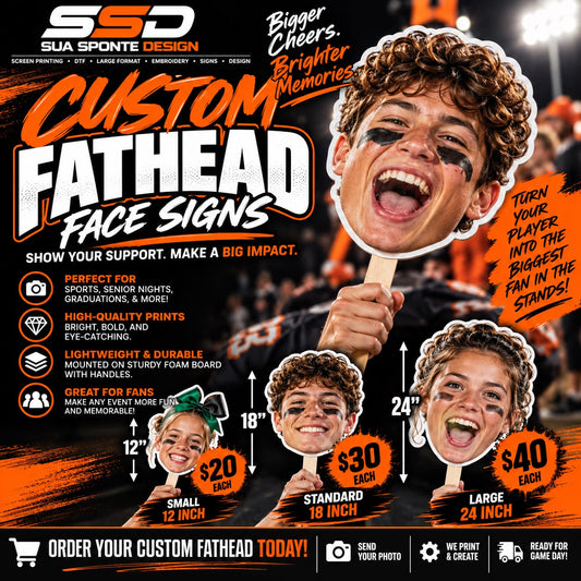 Original custom fatheads product image supplied by Sua Sponte Design